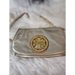Tory Burch champagne purse